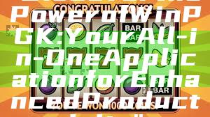 "Discover the Power of WinPGK: Your All-in-One Application for Enhanced Productivity"